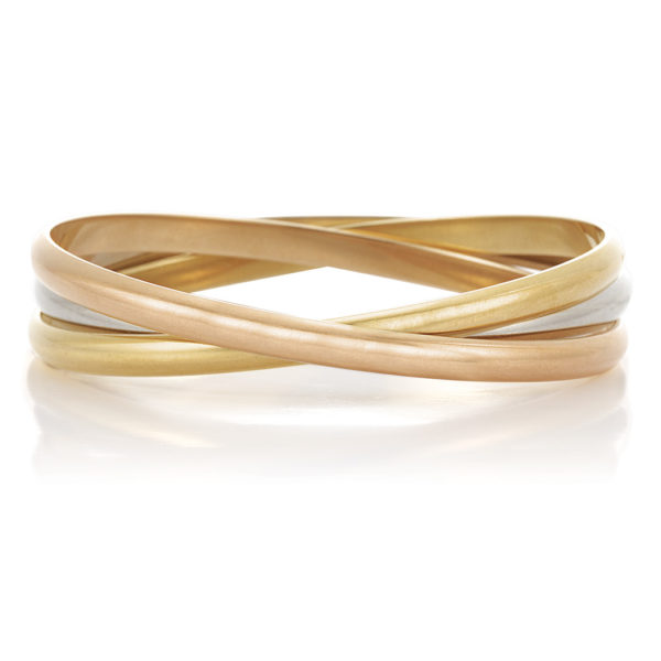 Bracelets Archives Charles Schwartz Son Cartier Trinity Bangle Bracelet 4 50 Millimeter Width Each