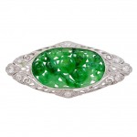 Art-Deco-Carved-Jadeite-Jade-Platinum-Brooch