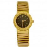 Bulgari-Ladys-Yellow-Gold-Flexible-Bangle-Watch-1