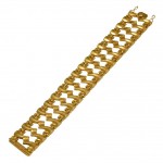 Retro-Design-Wide-Gold-Bracelet-1