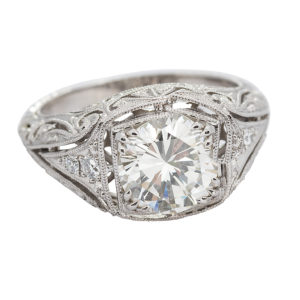 Art Deco Engagement Rings