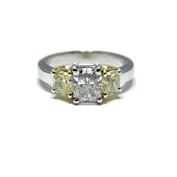 Vintage Jewelry DC, CARAT RADIANT DIAMOND 