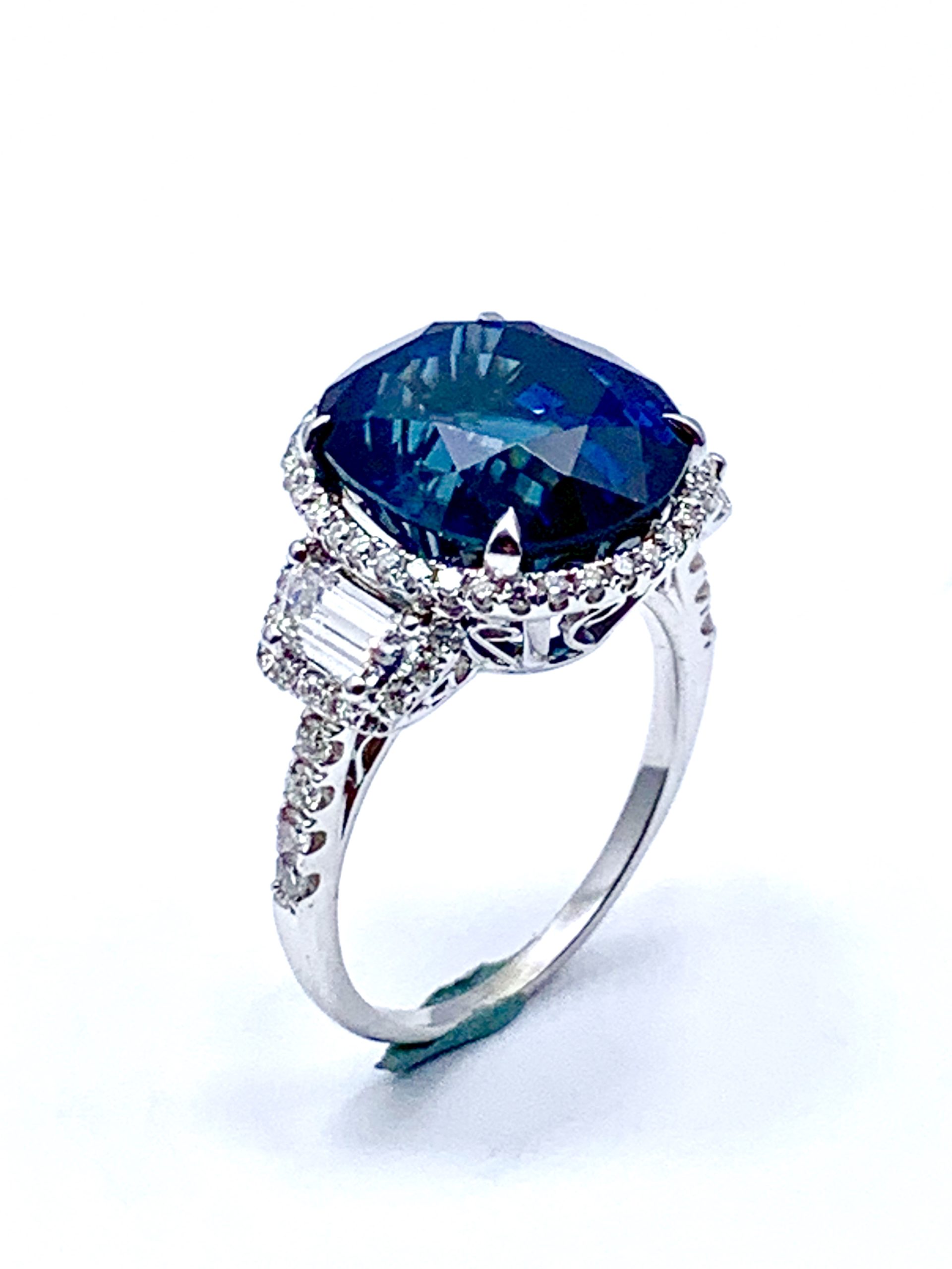 Gemstone Engagement Ring