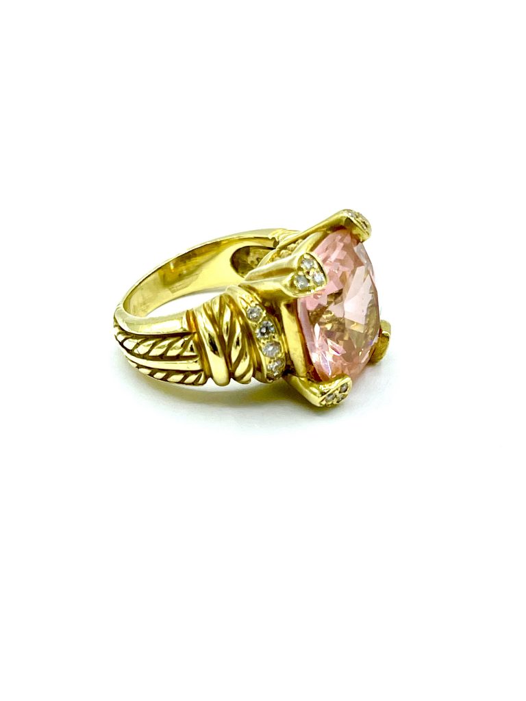 Judith ripka yellow stone ring sales