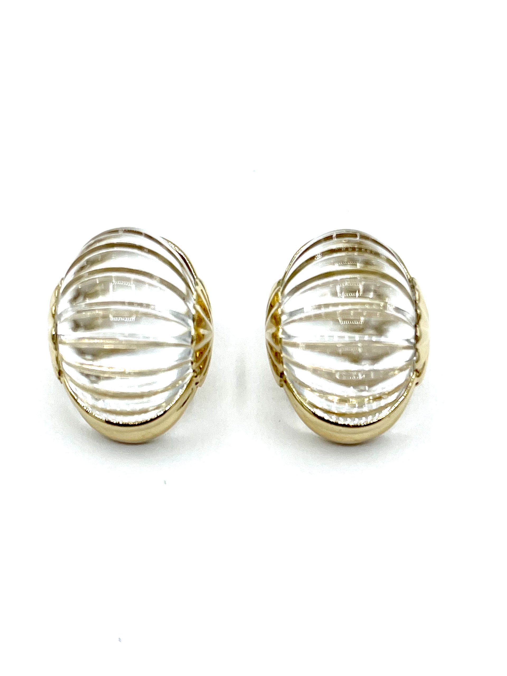 14 karat gold clip sales on earrings