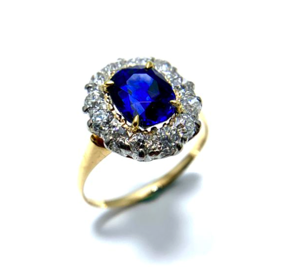 Sapphire Gemstone Engagement Ring