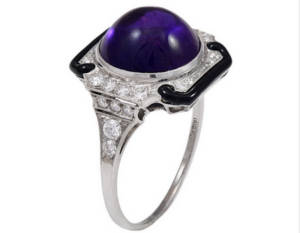 large Amethyst ring Washington DC