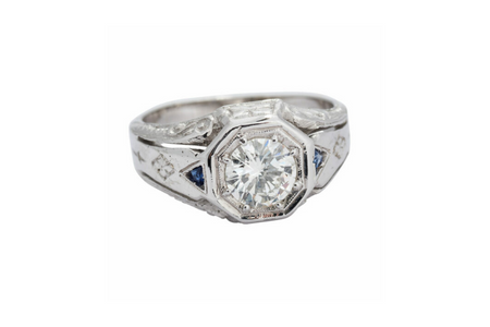 Antique diamond ring brought in for Antique Jewelry Appraisal