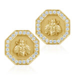Octagon Gold and diamond bee errg