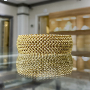 Gold Braided Bracelet Charles Schwartz & Son Jewelers Washington DC