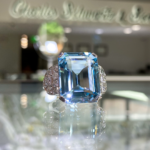 Aquamarine Ring Charles Schwartz & Son Chevy Chase MD Washington DC