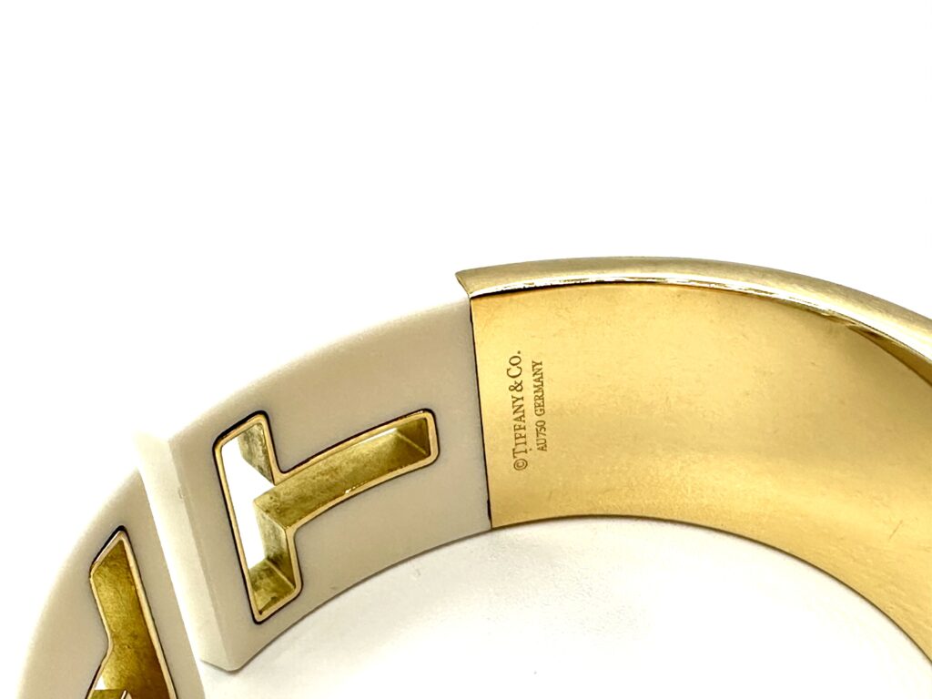 Tiffany & Co. Ceramic & 18K Yellow Gold 