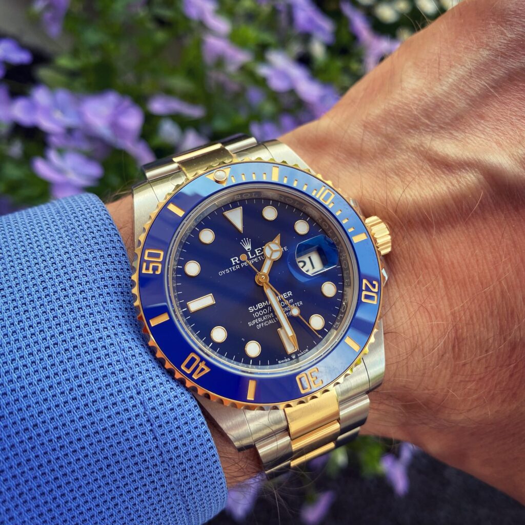 1997 Rolex Submariner Date 16613 – Two-Tone Blue “Bluesy”